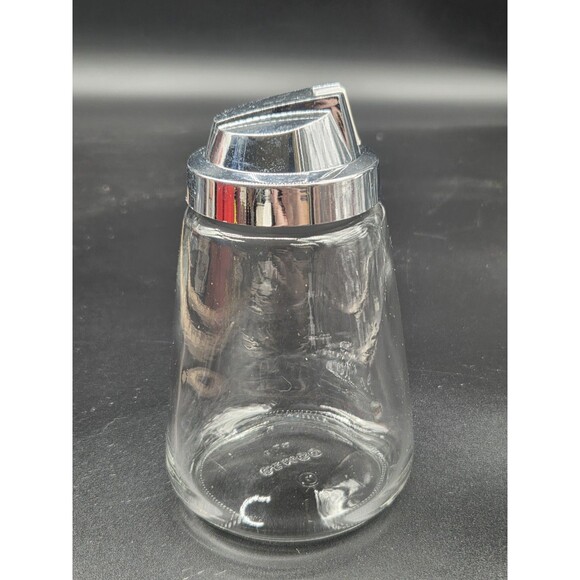 Vintage Westinghouse Gemco Sugar Dispenser Smooth Glass And Metal - Picture 2 of 13